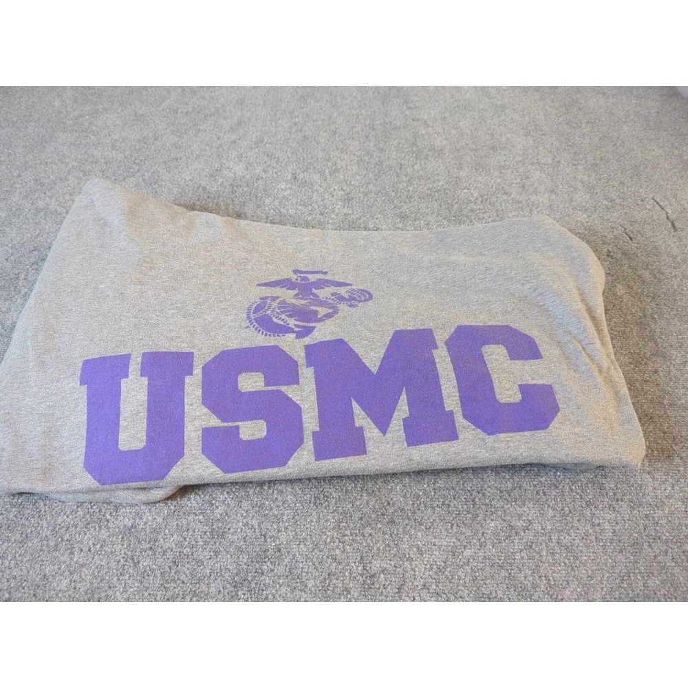 USMC Blanket  MV Sport Sweatshirt Blanket 50 x70 Soft Gray